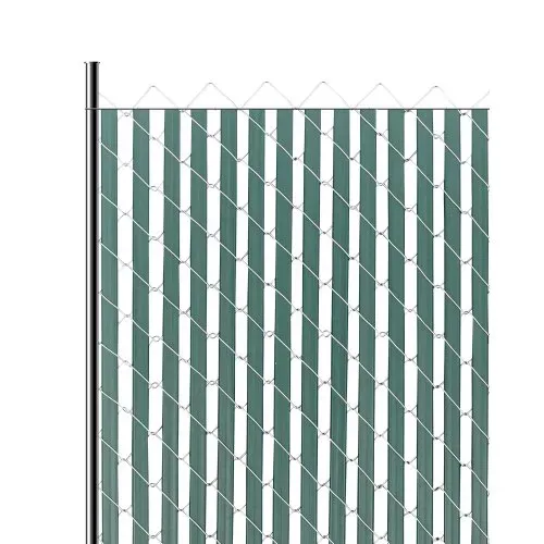 VEVOR Sichtschutzlamellen 1130 mm, doppelwandige vertikale Lamellen mit unterer Verriegelung für Maschendrahtzäune, hochdichte HDPE-Maschendrahtlamellen, ideal für Garten, Bauernhof, Sportplatz (grün) VEVOR Sichtschutzlamellen 1130 mm, doppelwandige vertikale Lamellen mit unterer Verriegelung für Maschendrahtzäune, hochdichte HDPE-Maschendrahtlamellen, ideal für Garten, Bauernhof, Sportplatz (grün)