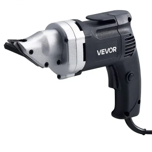 VEVOR Elektrische Blechschere, 4,0 A kabelgebundene Metallschere mit 360°-Schwenkkopf, variable Drehzahl, kontinuierliches Schneiden, sauberer Schnitt für 1,22 mm verzinkten Stahl, 1 mm Edelstahl – Bild 10