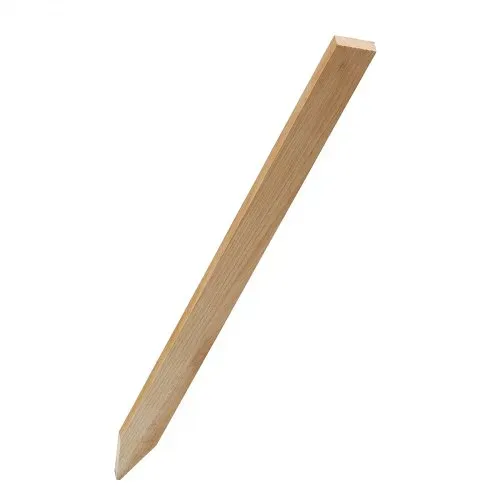 VEVOR Holzpfähle, 25 Stk. 12,7x38,1x609,6 mm Holzpflöcke, Holzpfosten mit scharfer Spitze, Zaunpfähle aus Tannenholz, Wegweiser für Schlammzäune, Hinterhofbegrenzungen, Grundlinien – Bild 10