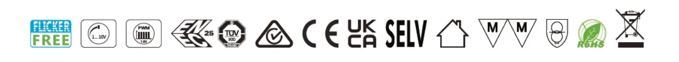 Synergy 21 LED light panel 620*620 zub Standardnetzteil 35W PRO V4 0-10V DIM (BOKE) – Bild 4