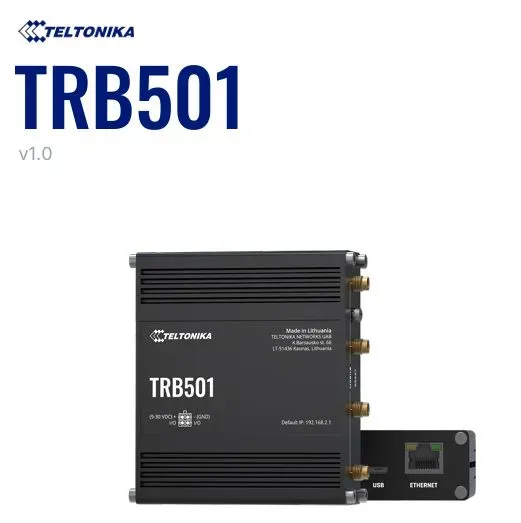 Teltonika · Gateway · TRB501 · 5G Teltonika · Gateway · TRB501 · 5G