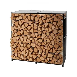 VEVOR Metall Kaminholzregal, 1850x700x1800 mm Brennholzregal, Kaminholzunterstand, max. Tragkraft 300 kg, Feuerholzregal, Kaminholzlager, Stapelhilfe für Kamin, Terrasse, Hinterhof VEVOR Metall Kaminholzregal, 1850x700x1800 mm Brennholzregal, Kaminholzunterstand, max. Tragkraft 300 kg, Feuerholzregal, Kaminholzlager, Stapelhilfe für Kamin, Terrasse, Hinterhof