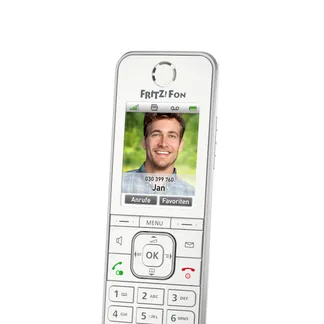 Fon FRITZ! C6 DECT-Telefon Anrufer-Identifikation Weiß Fon FRITZ! C6 DECT-Telefon Anrufer-Identifikation Weiß