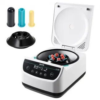 VEVOR Zentrifugenmaschine 100-2100 xg RCF elektrische Laborzentrifugenmaschine mit 1 Rotor für 2/5/10/15/50 ml Röhrchenkapazität, einstellbar 500-4000 U/min, geräuscharm für Laborexperimenten VEVOR Zentrifugenmaschine 100-2100 xg RCF elektrische Laborzentrifugenmaschine mit 1 Rotor für 2/5/10/15/50 ml Röhrchenkapazität, einstellbar 500-4000 U/min, geräuscharm für Laborexperimenten