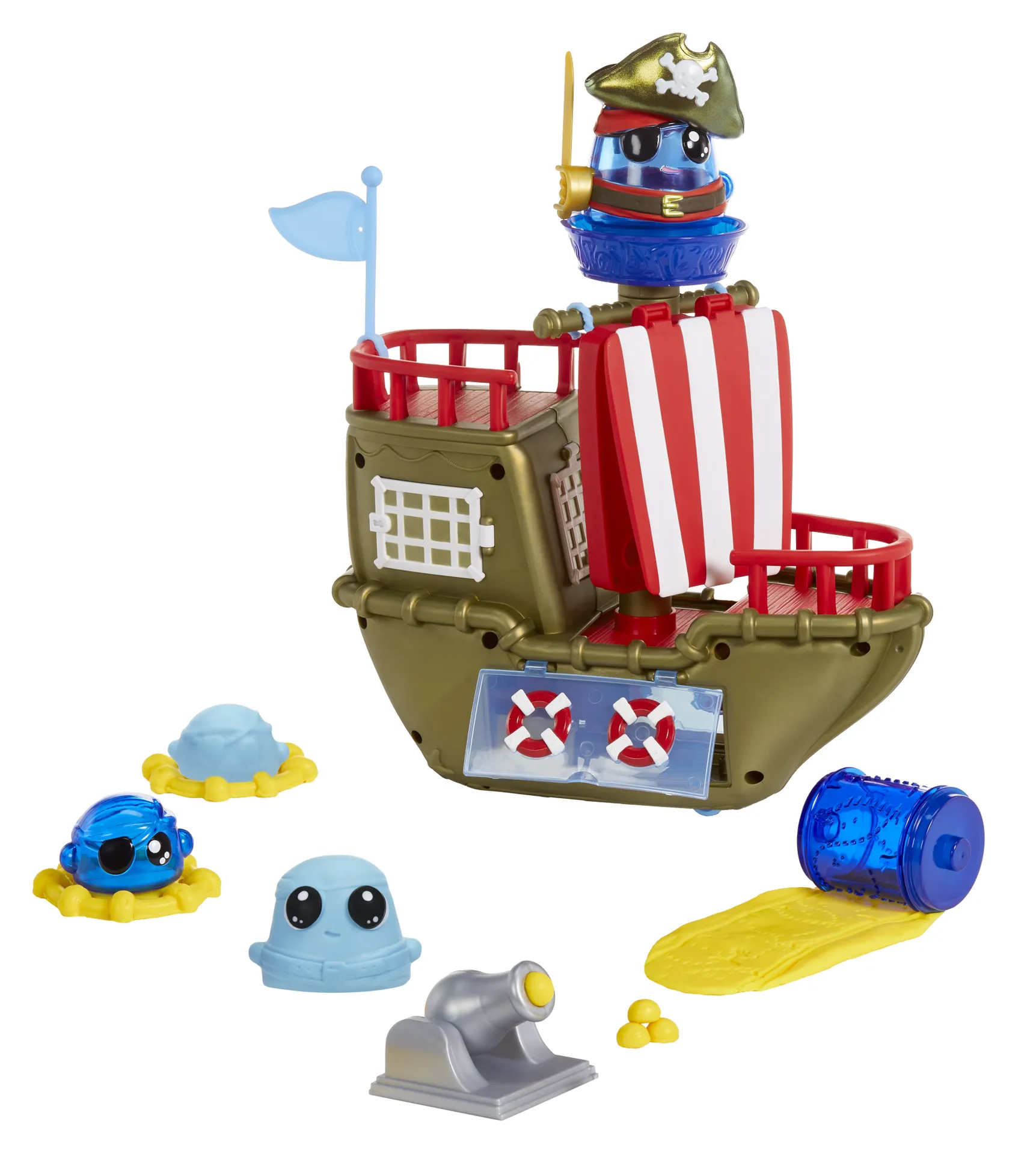 MGA Entertainment DohKins Pirate Ship Playset Knetmasse-Spielset 191 g Mehrfarbig MGA Entertainment DohKins Pirate Ship Playset Knetmasse-Spielset 191 g Mehrfarbig