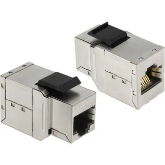 Keystone-Modul RJ45 Buchse > RJ45 Buchse Cat.6 Keystone-Modul RJ45 Buchse > RJ45 Buchse Cat.6