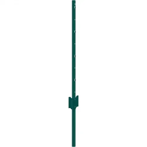 VEVOR 3 Fuß langer Zaunpfosten, 10er-Pack T-Pfosten Hochleistungs-Zaunpfosten aus Metall, stabile Zaunpfähle aus Stahl für Gartenhof, Rasen, Bauernhöfe und Maschendrahtzäune im Freien, grün – Bild 10