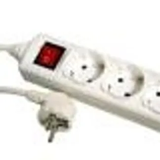 Bachmann Tischsteckdose, 3xDosen(CEE7)->Stecker(CEE7), 1,5m, mit Schalter, weiß, SELLY, Bachmann Tischsteckdose, 3xDosen(CEE7)->Stecker(CEE7), 1,5m, mit Schalter, weiß, SELLY,