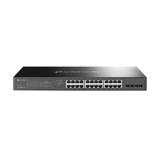 TP-Link Omada TL-SG2428P Managed L2/L2+ Gigabit Ethernet (10/100/1000) Power over Ethernet (PoE) 1U Schwarz TP-Link Omada TL-SG2428P Managed L2/L2+ Gigabit Ethernet (10/100/1000) Power over Ethernet (PoE) 1U Schwarz