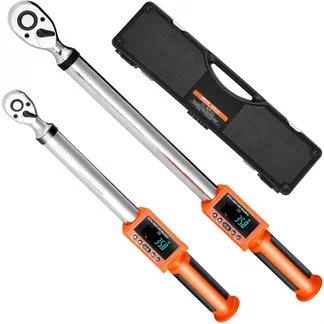 VEVOR digitaler Drehmomentschlüssel Set mit 1/2 3/8 Zoll Antrieb 72 Zähne ±2 % präziser elektronischer Drehmomentschlüssel mit voreingestelltem Wert & Summer & LED-Benachrichtigung Autoreparatur VEVOR digitaler Drehmomentschlüssel Set mit 1/2 3/8 Zoll Antrieb 72 Zähne ±2 % präziser elektronischer Drehmomentschlüssel mit voreingestelltem Wert & Summer & LED-Benachrichtigung Autoreparatur