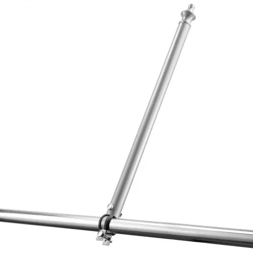 VEVOR Übersteigschutz Zaunerhöhung, 18er-Pack, 695 mm Stacheldrahtabweiser für 3,3-3,8 mm Zaunoberseite, Ω-Halterung, Stacheldrahthalter zum Schutz der Privatsphäre in Hof, Bauernhof oder Garten – Bild 10