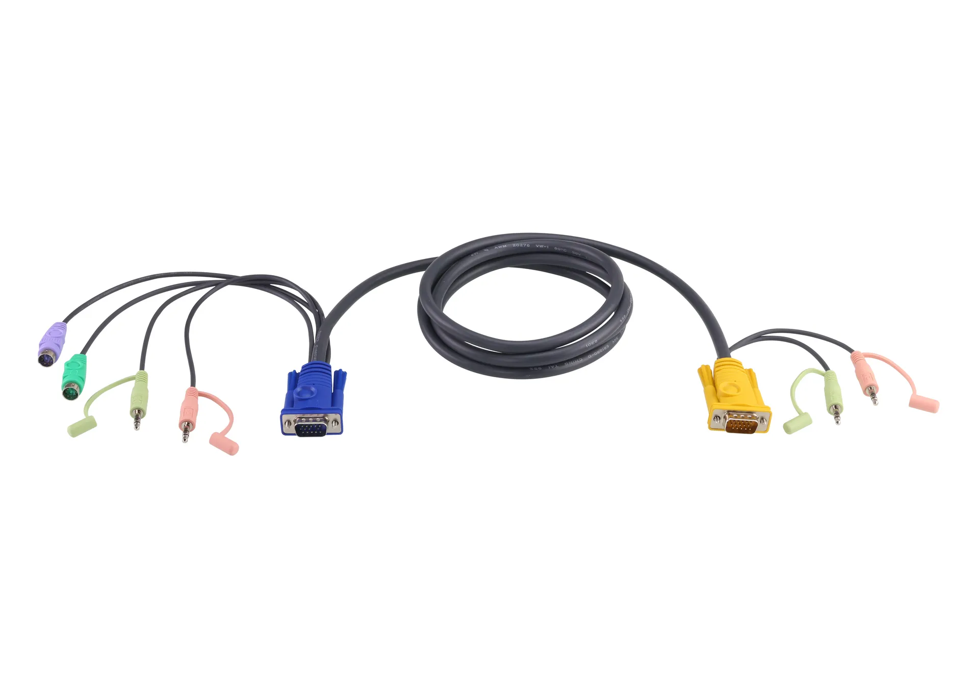 ATEN PS/2-KVM-Kabel mit 3-in-1-SPHD und Audio, 3 m ATEN PS/2-KVM-Kabel mit 3-in-1-SPHD und Audio, 3 m