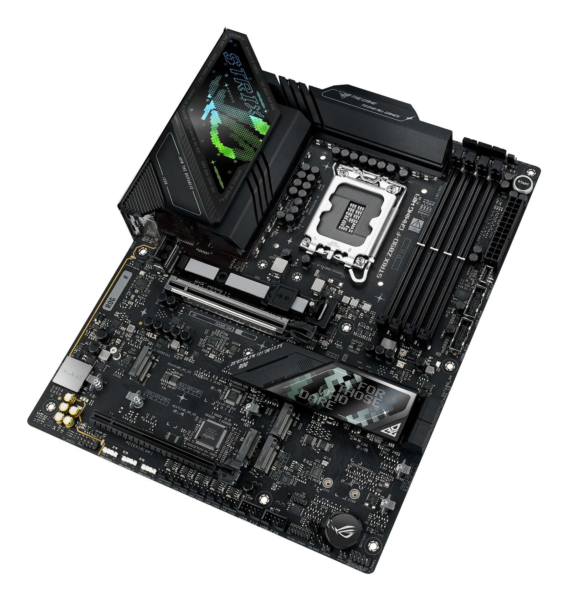 ASUS ROG STRIX Z890-F GAMING WIFI Intel Z890 LGA 1851 (Socket V1) ATX – Bild 6
