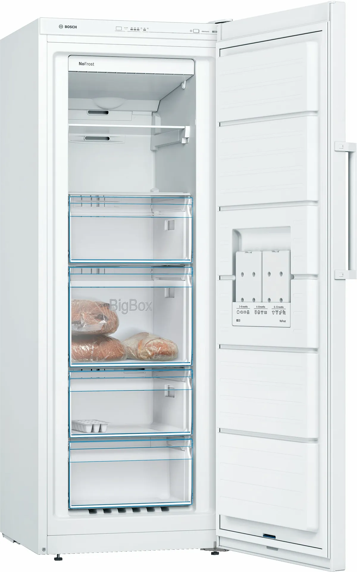Bosch Serie 4 Serie | 4 Freistehender Gefrierschrank161 x 60 cm Weiss – Bild 2
