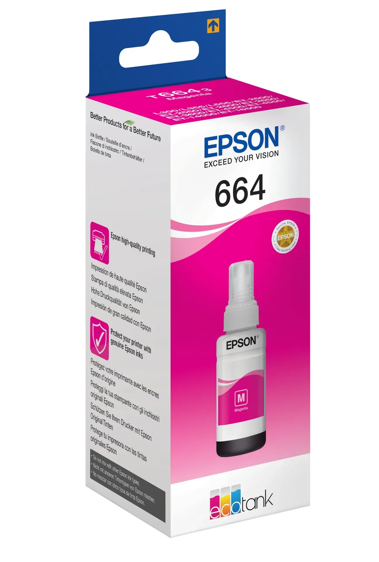 Epson 664 Ecotank Magenta ink bottle (70ml) – Bild 2