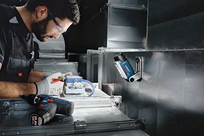 Bosch GLI DeciLED Professional Blau, Grau LED – Bild 2