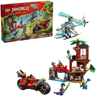 71857 Ninjago Showdown am Baumhaus mit dem Ninja-Bike, Konstruktionsspielzeug 71857 Ninjago Showdown am Baumhaus mit dem Ninja-Bike, Konstruktionsspielzeug
