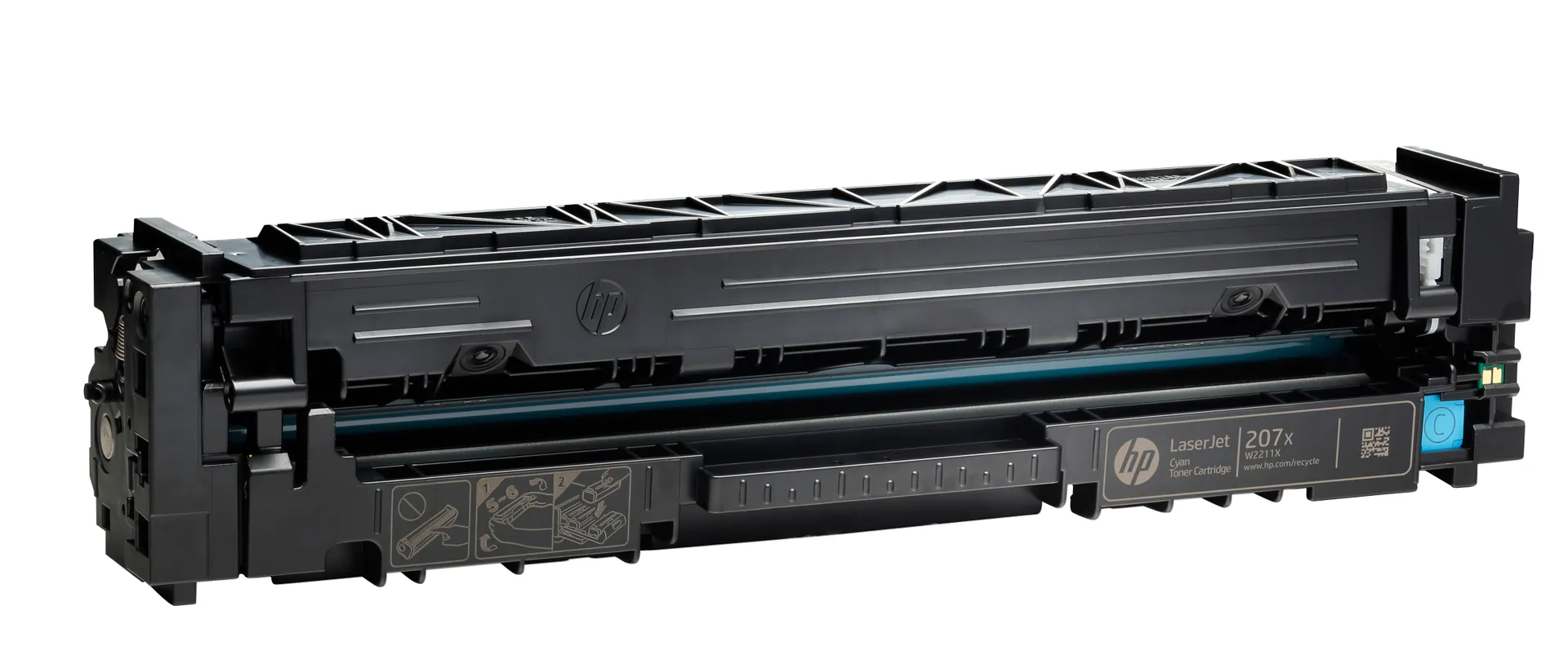HP 207X Cyan Original LaserJet Tonerkartusche mit hoher Reichweite – Bild 2