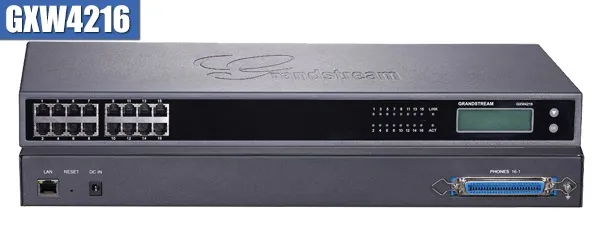 Grandstream SIP-Gateway GXW-4216 16x FXS V2 Grandstream SIP-Gateway GXW-4216 16x FXS V2