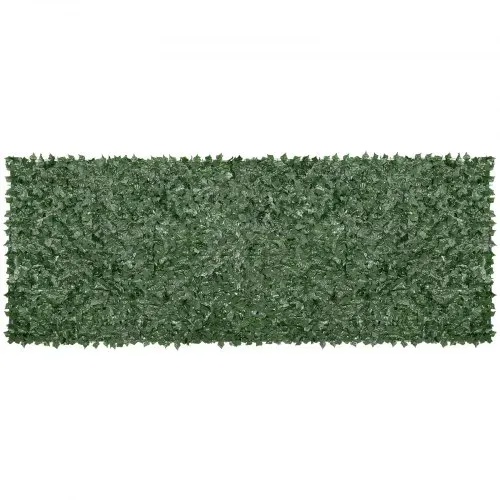 VEVOR Sichtschutzzaun aus Efeu, 1500 x 4010 mm, Sichtschutz, Efeuzaun mit Netzgeweberückseite und verstärkter Verbindung, künstliche Hecken mit Weinblättern als Dekoration für Garten, Hof, Balkon – Bild 8