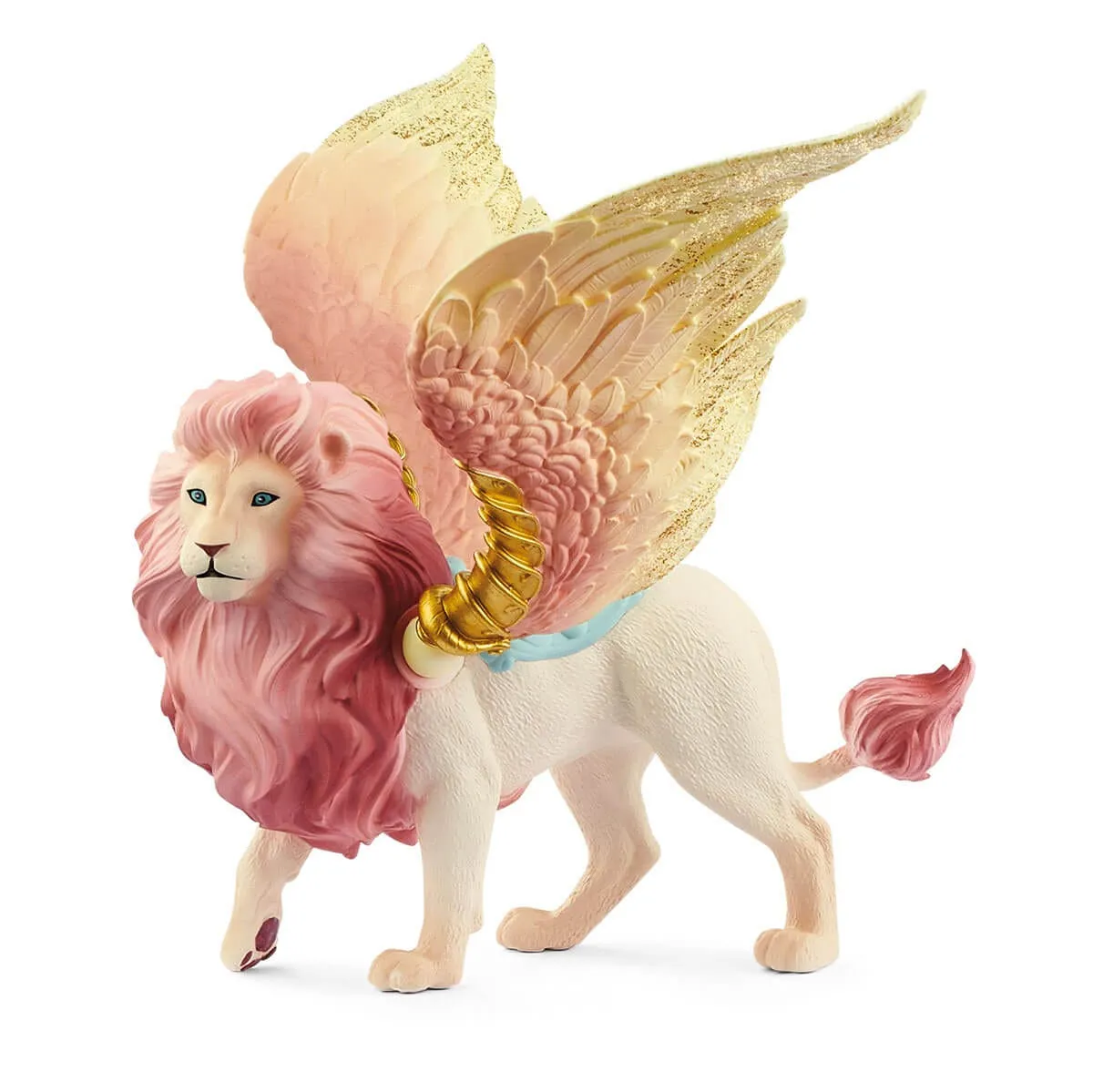 schleich BAYALA Elfe auf geflügeltem Löwe – Bild 4
