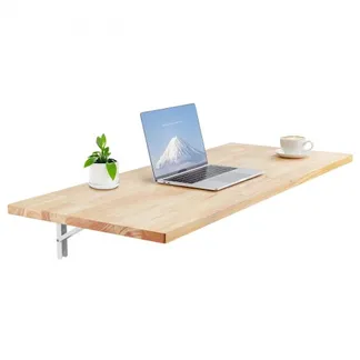 VEVOR Wandklapptisch, 120 x 50 cm Wandklapptisch, schwebender Schreibtisch aus Holz mit Eisenhalterung, zusammenklappbarer Schreibtisch für kleine Räume, Heimbüro, Esszimmer, Waschküche, Küche, Bar VEVOR Wandklapptisch, 120 x 50 cm Wandklapptisch, schwebender Schreibtisch aus Holz mit Eisenhalterung, zusammenklappbarer Schreibtisch für kleine Räume, Heimbüro, Esszimmer, Waschküche, Küche, Bar