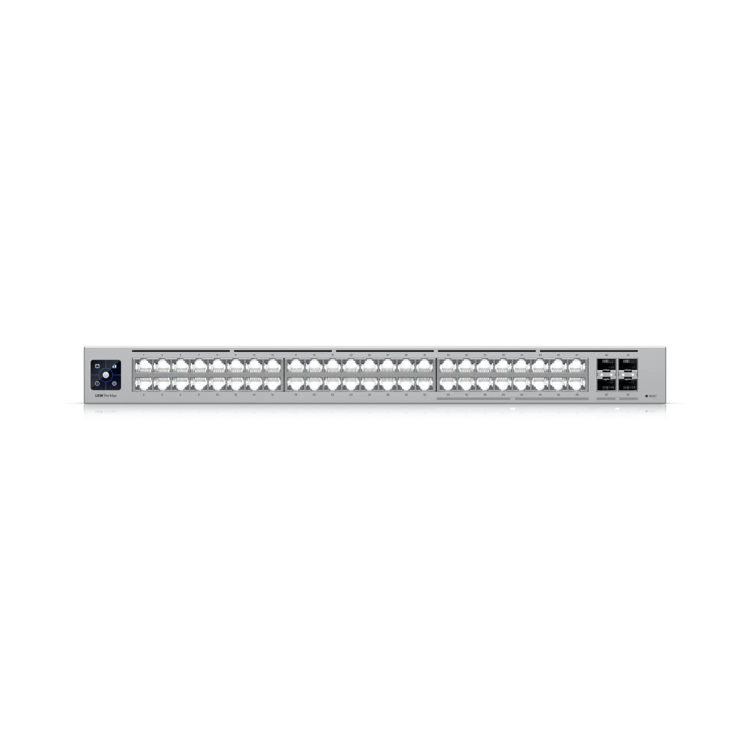 Ubiquiti Switch full managed Layer3 52 Port • 16x 2,5 GbE • 32x GbE • 4x SFP+ • 19" • UniFi • USW-Pro-Max-48 – Bild 2