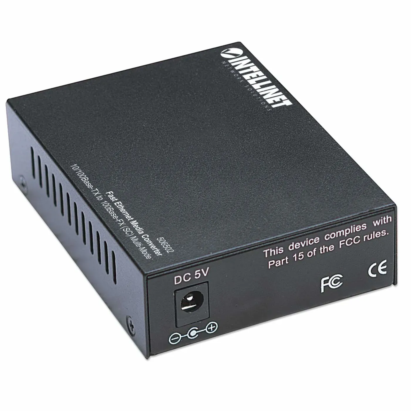 Intellinet Fast Ethernet Medienkonverter, 10/100Base TX auf 100Base-FX (SC) Multimode, 2 km – Bild 5