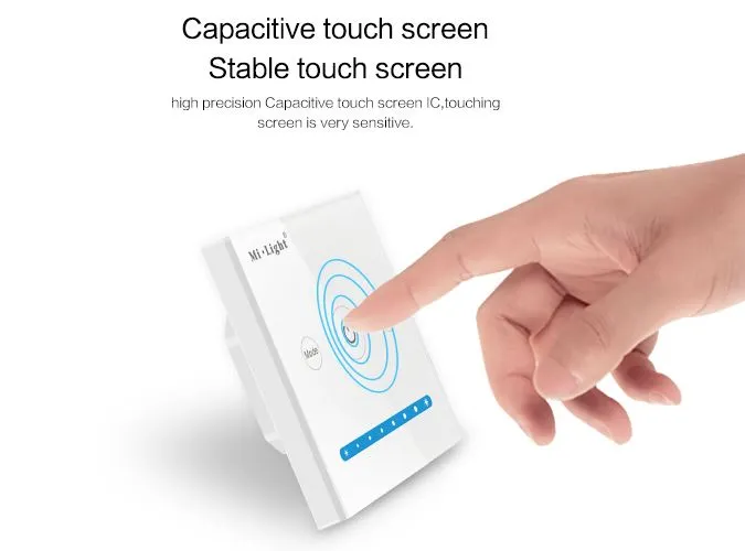 MiBoxer P1 LED Fernbedienung Smart Panel Controller(Brightness) – Bild 7