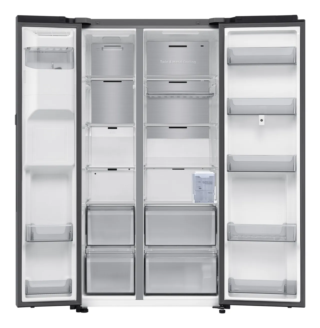 Samsung Series 9 Family Hub™ RS97F Side-by-Side mit View Inside und Wassertank, EEK: E – Bild 7