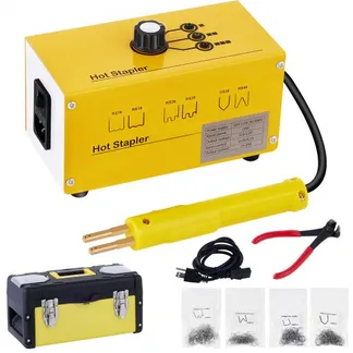 VEVOR Heftklammern Heißhefter Kun 220 V, Pistole Kit für Kunsts, Pistole Kit für Kunststoff Reparatur Schweißer Stoßstange mit 600 Heftklammern für industrielle Anwendungen VEVOR Heftklammern Heißhefter Kun 220 V, Pistole Kit für Kunsts, Pistole Kit für Kunststoff Reparatur Schweißer Stoßstange mit 600 Heftklammern für industrielle Anwendungen