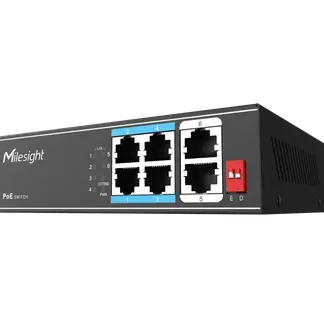 Milesight IoT Milesight 4-Port PoE Switch, MS-S0204-EL Milesight IoT Milesight 4-Port PoE Switch, MS-S0204-EL