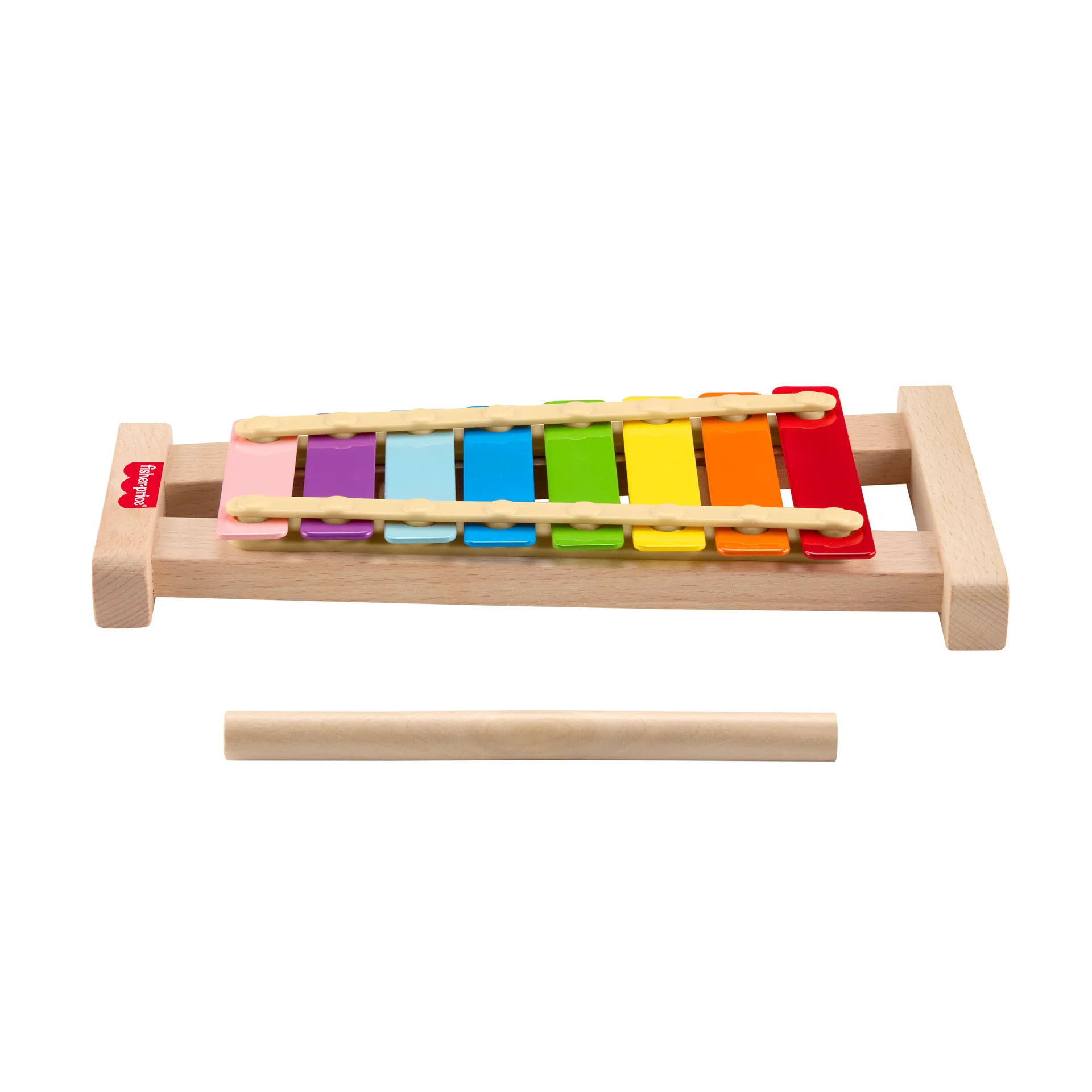 Fisher-Price Holz-Xylophon Musikinstrument für Kleinkinder, 2 Teile – Bild 5