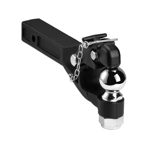 VEVOR Anhängerkupplung 9 T, für 50,8 mm Anhängekupplungshaken, Kombination 2-5/16-Zoll-Anhängerkupplungskugel, passend für 63,5 bis 76,2 mm Lünettenring, 397 mm Länge, schwarze Pulverbeschichtung VEVOR Anhängerkupplung 9 T, für 50,8 mm Anhängekupplungshaken, Kombination 2-5/16-Zoll-Anhängerkupplungskugel, passend für 63,5 bis 76,2 mm Lünettenring, 397 mm Länge, schwarze Pulverbeschichtung