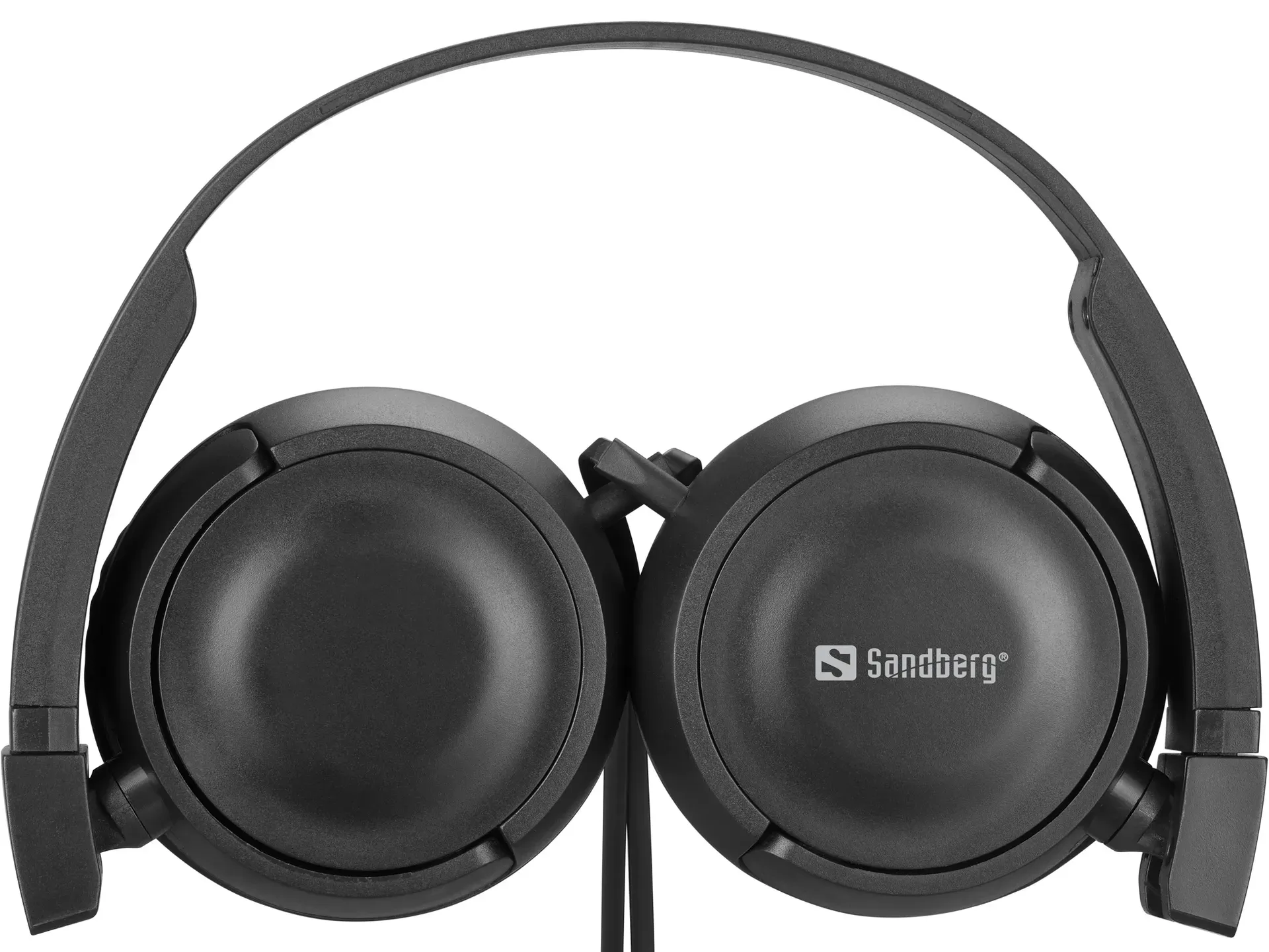 Sandberg Saver MiniJack HeadPhoneTravel Kopfhörer Kabelgebunden Kopfband Reisen Schwarz – Bild 2