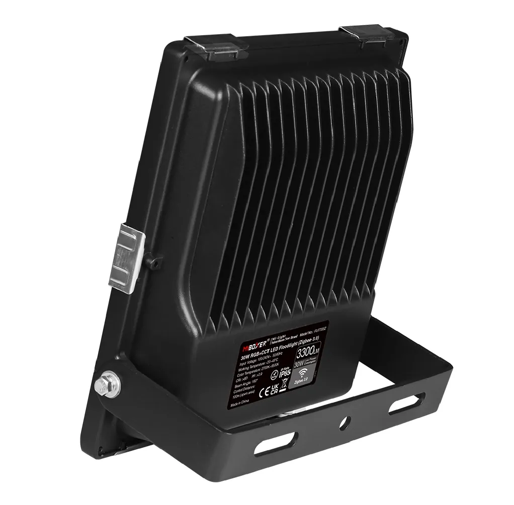MiBoxer FUTT03ZR LED Flächenstrahler 30W RGB-WW (RGB-CCT) Zigbee + 2.4G IP65 230V MiBoxer FUTT03ZR LED Flächenstrahler 30W RGB-WW (RGB-CCT) Zigbee + 2.4G IP65 230V