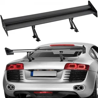 VEVOR GT Wing Autospoiler, 53,1 Zoll Universalspoiler mit Doppeldeck, verstellbares leichtes Aluminium, Auto Heckspoilerflügel, Racing Spoiler BGW/JDM Drift Schwarz VEVOR GT Wing Autospoiler, 53,1 Zoll Universalspoiler mit Doppeldeck, verstellbares leichtes Aluminium, Auto Heckspoilerflügel, Racing Spoiler BGW/JDM Drift Schwarz