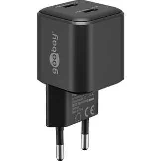 USB-C Dual-Schnellladegerät Nano, PD, GaN, 35 Watt USB-C Dual-Schnellladegerät Nano, PD, GaN, 35 Watt