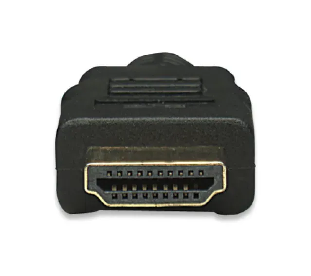 Kabel Video HDMI-HDMI (MicroD), ST/ST, 1m, 4k/60Hz, schwarz, für z.b. Raspberry – Bild 3