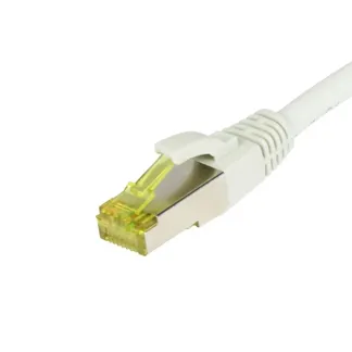 Patchkabel RJ45, CAT6A 500Mhz, 0.5m, weiss, S-STP(S/FTP), TPE/LSZH(Ultraflex), AWG26, mit CAT7 Rohkabel, Synergy 21 Patchkabel RJ45, CAT6A 500Mhz, 0.5m, weiss, S-STP(S/FTP), TPE/LSZH(Ultraflex), AWG26, mit CAT7 Rohkabel, Synergy 21