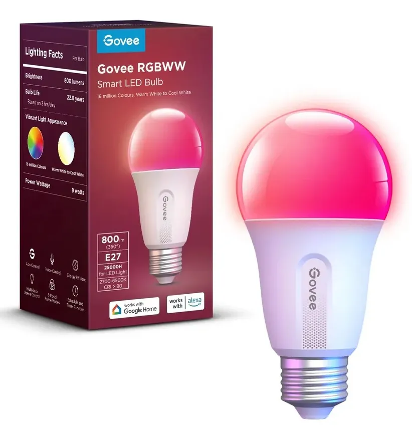Govee H6004 Intelligentes Leuchtmittel Wi-Fi/Bluetooth 9 W – Bild 2