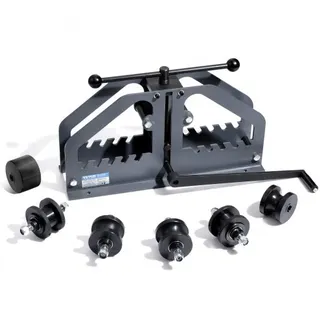 VEVOR Rohrbiegemaschine, max. 1-1/2 Zoll, manueller Rohrbieger mit 6 Matrizen, 360° Kupfer-Aluminium-Rohrbiegewerkzeug für Vierkant-, Rundrohre & Flachstangen, für HVAC-Klimaanlagen-Autoreparatur VEVOR Rohrbiegemaschine, max. 1-1/2 Zoll, manueller Rohrbieger mit 6 Matrizen, 360° Kupfer-Aluminium-Rohrbiegewerkzeug für Vierkant-, Rundrohre & Flachstangen, für HVAC-Klimaanlagen-Autoreparatur