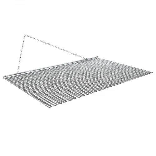 VEVOR Schleppegge 1525x914mm, Wiesenegge, Wiesenschleppe, Feldegge aus Verzinktem Stahl mit Anhängekette, Anbaugerät für ATVs, UTVs & Traktoren zum Einebnen von Schotterwegen, Fahrspuren & Feldern – Bild 10