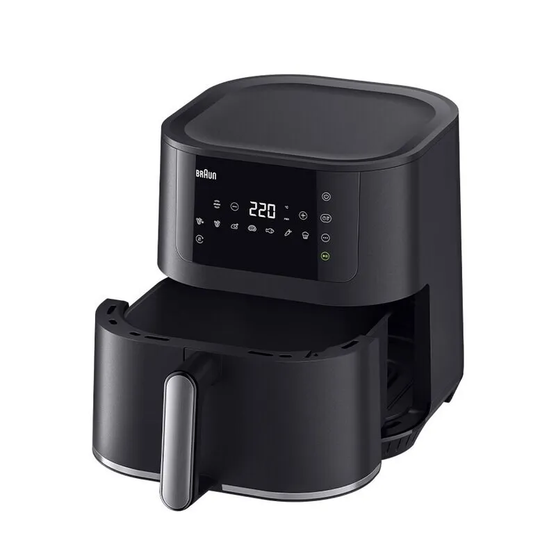 Braun HF5030 Einzelbild 6 l Eigenständig 1700 W Heißluftfritteuse Schwarz – Bild 2