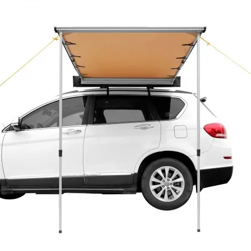 VEVOR Vehicle Awning 2,01 x 2,5 m Shade Coverage Car Side Awning PU3000mm UV50+ – Bild 8
