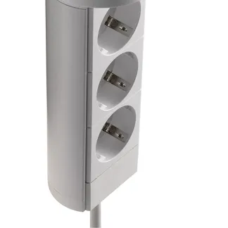 3-fach Tischsteckdose „CT-KS 3“ USB-A + C, 20W PD, 3m Kabel, Weiß 3-fach Tischsteckdose „CT-KS 3“ USB-A + C, 20W PD, 3m Kabel, Weiß