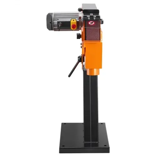 VEVOR Bandschleifer 7,62x200,7 cm, 2100 W, 900 U/min, Industriequalität, mit 0° - 45° einstellbarem Winkel & Staubabsauganschluss für die professionelle Holz- & Metallbearbeitung – Bild 9