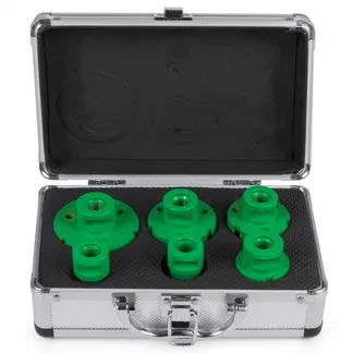 VEVOR Lochsägensatz Diamant Fliesenbohrer Lochsäge M14 Gewinde Diamantbohrer 60 mm Bohrerlänge Glasbohrer mit 6 Bohrern 20 35 38 43 50 60 mm VEVOR Lochsägensatz Diamant Fliesenbohrer Lochsäge M14 Gewinde Diamantbohrer 60 mm Bohrerlänge Glasbohrer mit 6 Bohrern 20 35 38 43 50 60 mm