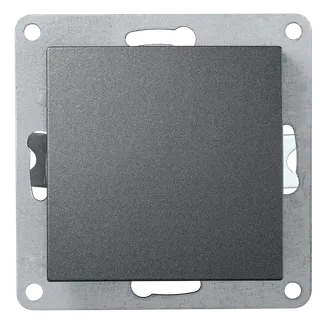 Kreuzschalter McPower “Flair“, 250V~/10A, UP, anthrazit Kreuzschalter McPower “Flair“, 250V~/10A, UP, anthrazit