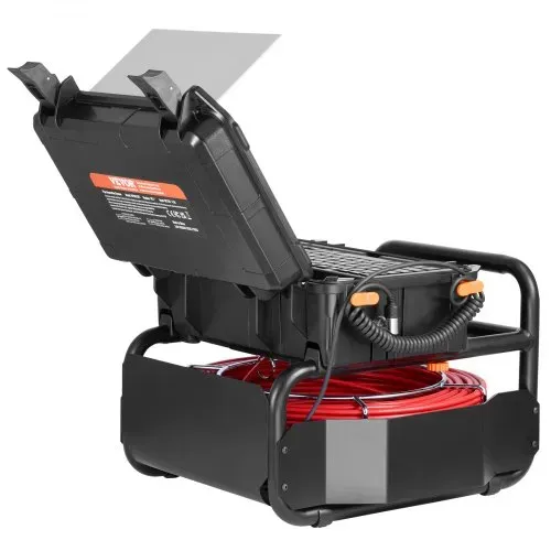 VEVOR Kanalkamera 50m Rohrkamera Rohrinspektionskamera mit 25,7cm Touchscreen – Bild 8